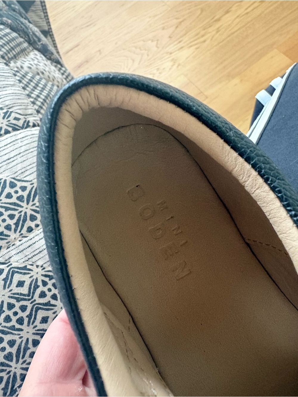Mini Boden Black T-Strap Mary Jane Shoes - Picture 3 of 4